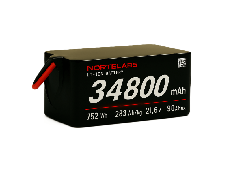 Li-ion 34800mAh 6S6P 21.6V Battery Pack