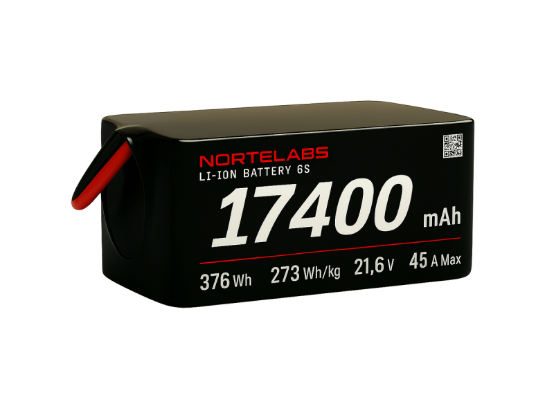 Li-ion 17400mAh 6S3P 21.6V Battery Pack